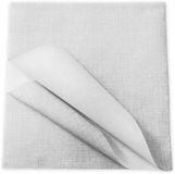 Avilia Set van 100 stuks tafelkleed, wegwerptafelkleed, tafelkleed voor vlekken, tafelkleed voor feestjes, tafelkleden voor restaurant, tafelkleed van TNT, 100 x 100 cm, wit