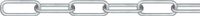 dörner + helmer 171836G Stalen ketting Zilver Staal Galvanisch verzinkt 30 m