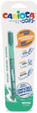 Carioca 43036/04 gelpen Afgetopte gelpen Medium Groen 1 stuk(s)