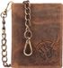 Greenburry Vintage Portemonnee RFID Cuir 10 cm Brun
