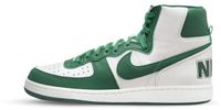 Nike Terminator High Heren Sneakers Schoenen Leer Wit-Groen FD0650-100