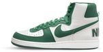 Nike Terminator High Heren Sneakers Schoenen Leer Wit-Groen FD0650-100