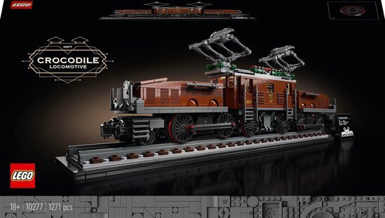 lego Creator 10277 Krokodil Locomotief