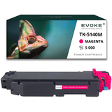 Evoke Magenta Toner for Kyocera TK-5140M Ecosys M6030 M6530 P6130 (5000 Pages)
