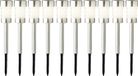 Lumineo Solar prikspot | 26 cm (10 stuks) - Zilver