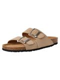 Tamaris - Heren - Muiltjes - Beige - Leer - Maat 44