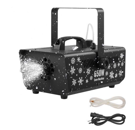 VEVOR Sneeuwmachine, 650W Sneeuwkanon, Kunstmatige Sneeuwmaker