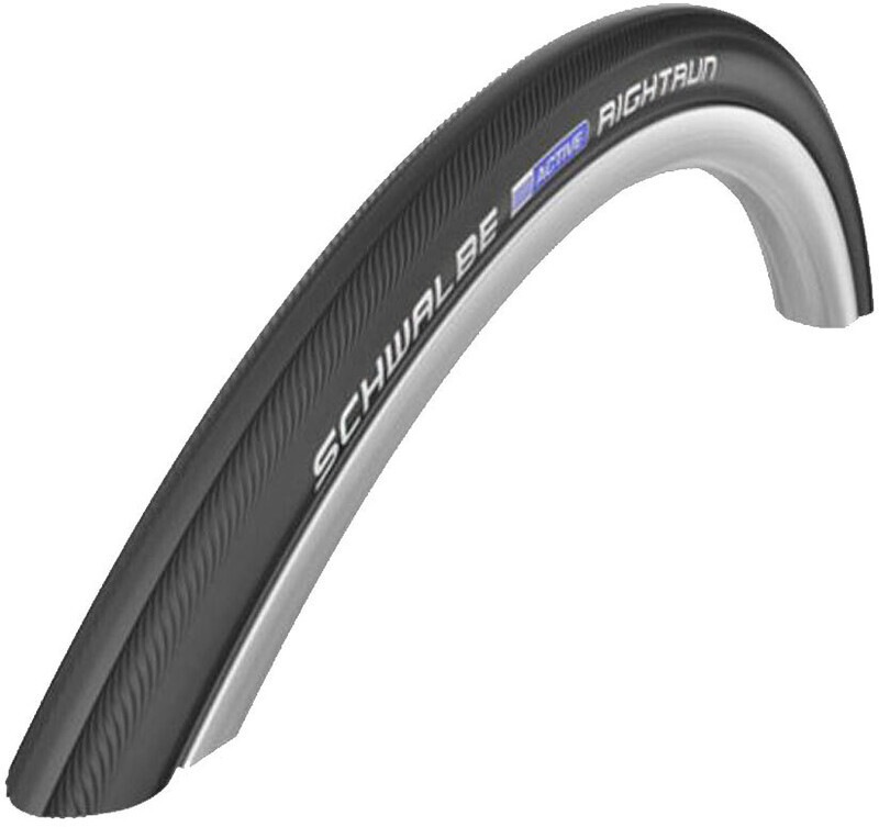 Schwalbe Rightrun Active Clincher Tyre 24x1.00"" for Wheelchair, black