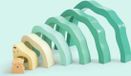 Hape Arctic ijsbeer stapelblokken