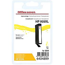Office Depot Compatible HP 935XL Inktcartridge C2P26AE Geel