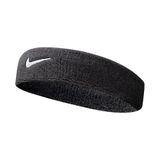 Nike Unisex Swoosh Hoofdband Black/White One Size