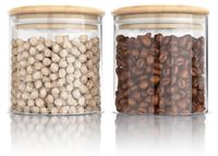 Arendo Pots de conservation Lot de 2