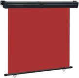 vidaXL Balkonscherm 165x250 cm rood