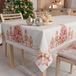 PETTI Artigiani Italiani - Kerst Tafelkleed Vlekbestendig Rechthoekig Tafelkleed voor Keuken, Motief Roze Notenkraker, 140x360 cm, 100% Made in Italy