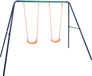 vidaXL Ensemble de balançoire avec 2 sièges acier