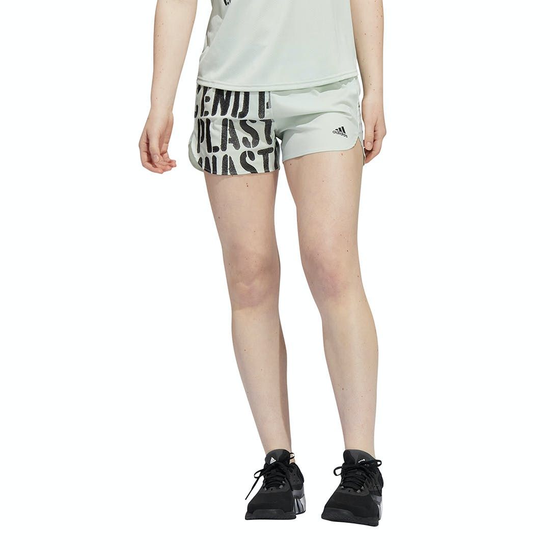 adidas End Plastic Waste Graphic Short - Dames