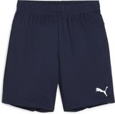 PUMA teamGOAL Shorts Jr Unisex Sportbroek - PUMA Navy-PUMA White