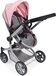 Bayer Chic Mika Combi Poppenwagen - Lichtgrijs/Roze