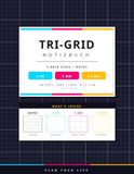 Tri-Grid Notebook