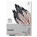 Winsor & Newton 6661545 Bristol tekenpapier in blok - 20 vellen DIN A4, 250 g/m², bovengelijmd, stralend wit papier voor tekeningen met technische pennen, fineliners, inkt, markers, airbrush