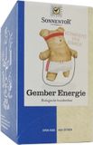 Sonnentor Gember Energie Thee Bio 18st