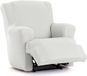 ECOMMERC3 Relax fauteuilhoes, bi-elastisch, uit één stuk, hoes voor gewone voeten, wit
