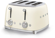 Smeg TSF03CREU - Broodrooster - Crème - 4-Sleufs - 2000W