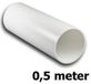 Ventilatieshop Conduit en plastique - Ø 150mm - Longueur 0,5 mètre