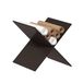 Furinno Kubus Organizer Insert, Engineered Wood, Dark Oak, X-Shape