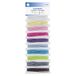 GLOREX 6 1630 361 — Set van 10 elastieken in verschillende kleuren, lengte van elke band ca. 3 m, voor knutselen, decoreren en creatief zijn