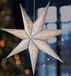 BRUBAKER 60 cm Kerstster voor Binnen - Zilver