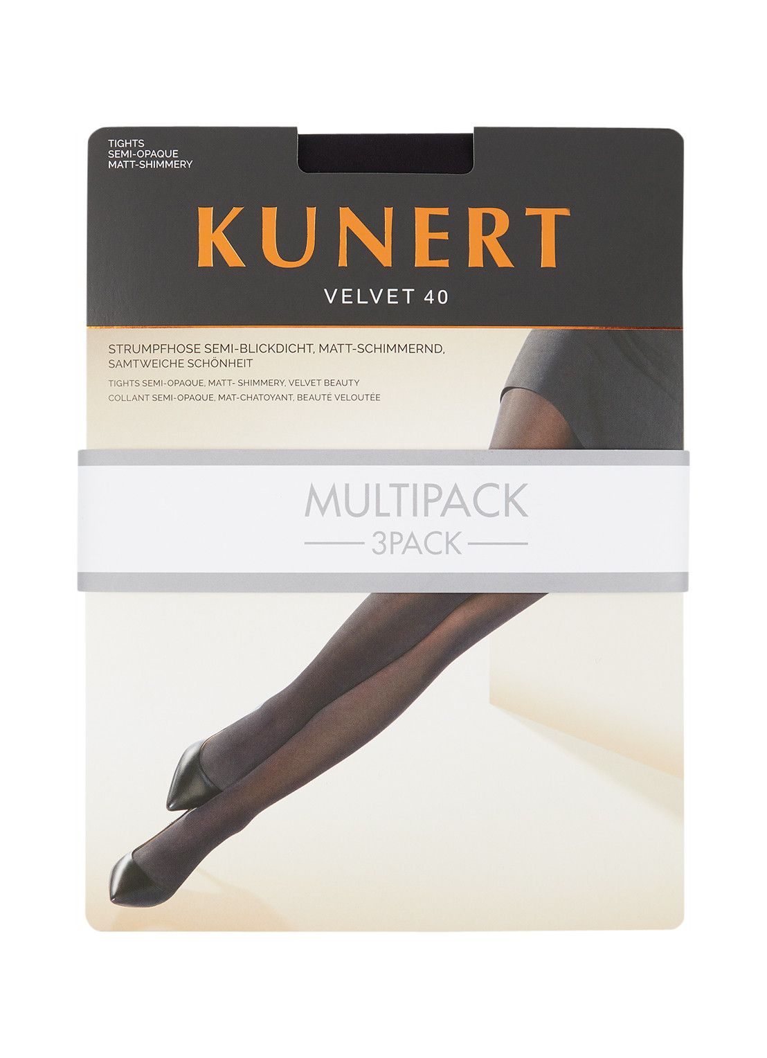 KUNERT Velvet panty in 40 denier 3-pack - 4005074902393