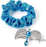 The Carat Shop - Harry Potter - Diadeem Haaraccessoire Scrunchie Set - Zilverkleurig