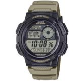 Casio Casio Collection AE-1000W-5AVEF Horloge - Kunststof - Groen - Ø 43 mm