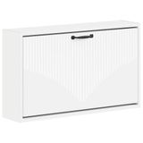 vidaXL Wandgemonteerde Schoenenkast HOORN 71 x 17 x 43 cm Bewerkt hout