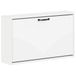 vidaXL Wandgemonteerde Schoenenkast HOORN 71 x 17 x 43 cm Bewerkt hout