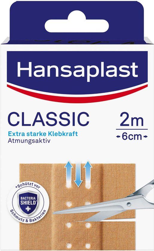 Hansaplast Gips Klassiek, 2 m