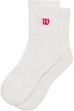 Wilson Quarter Length Sokken Wit EU 43-46 Man, Vrouw