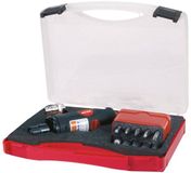 RUKO Pneumatische slijper 1/4 (6.3 mm) 6.2 bar Incl. accessoires, Incl. koffer
