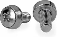 StarTech M6 x 12mm schroeven voor serverkast en rack - 100 stuks pak