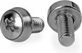 StarTech M6 x 12mm schroeven voor serverkast en rack - 100 stuks pak