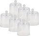 DK Design Amuse Cloche - 6 stuks - Transparant Glas - D13 x H16 cm