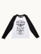 Chet Rock Road to Hell Raglan Heren Shirt met lange mouwen - zwart/wit - XXL