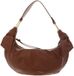 COCCINELLE Leren handtas schoudertas Furoshiki Handbag puffy Smooth Leather Cognac bruine