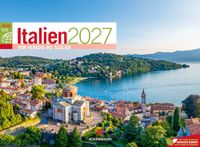 Italien ReiseLust Kalender 2027 | von Venedig bis Sizilien: Geschmackvoller Reise-Kalender im Querformat (45x33 cm) | Toskana, Rom, Sardinien