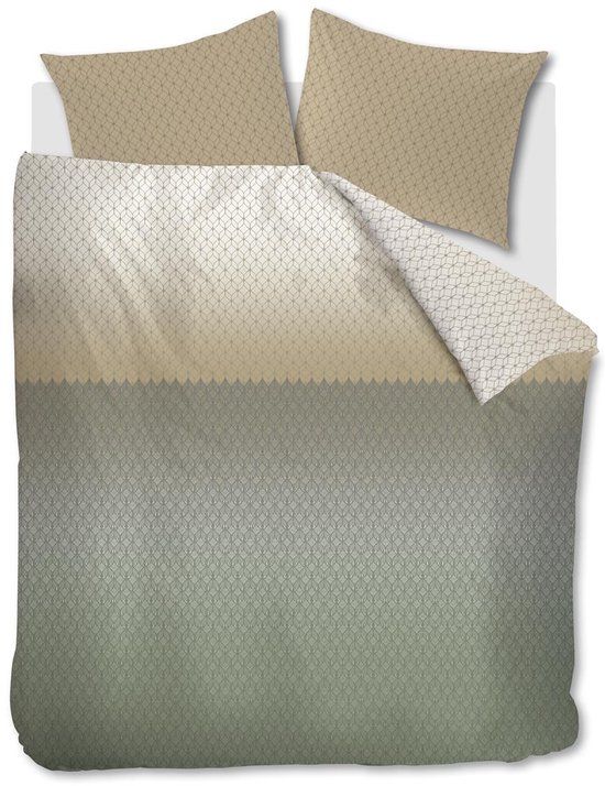Beddinghouse Ariel dekbedovertrek - Lits-Jumeaux - 240x200/220 - Blauw Groen