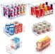 Unyqoos® Organiseurs de réfrigérateur empilables, set de 6