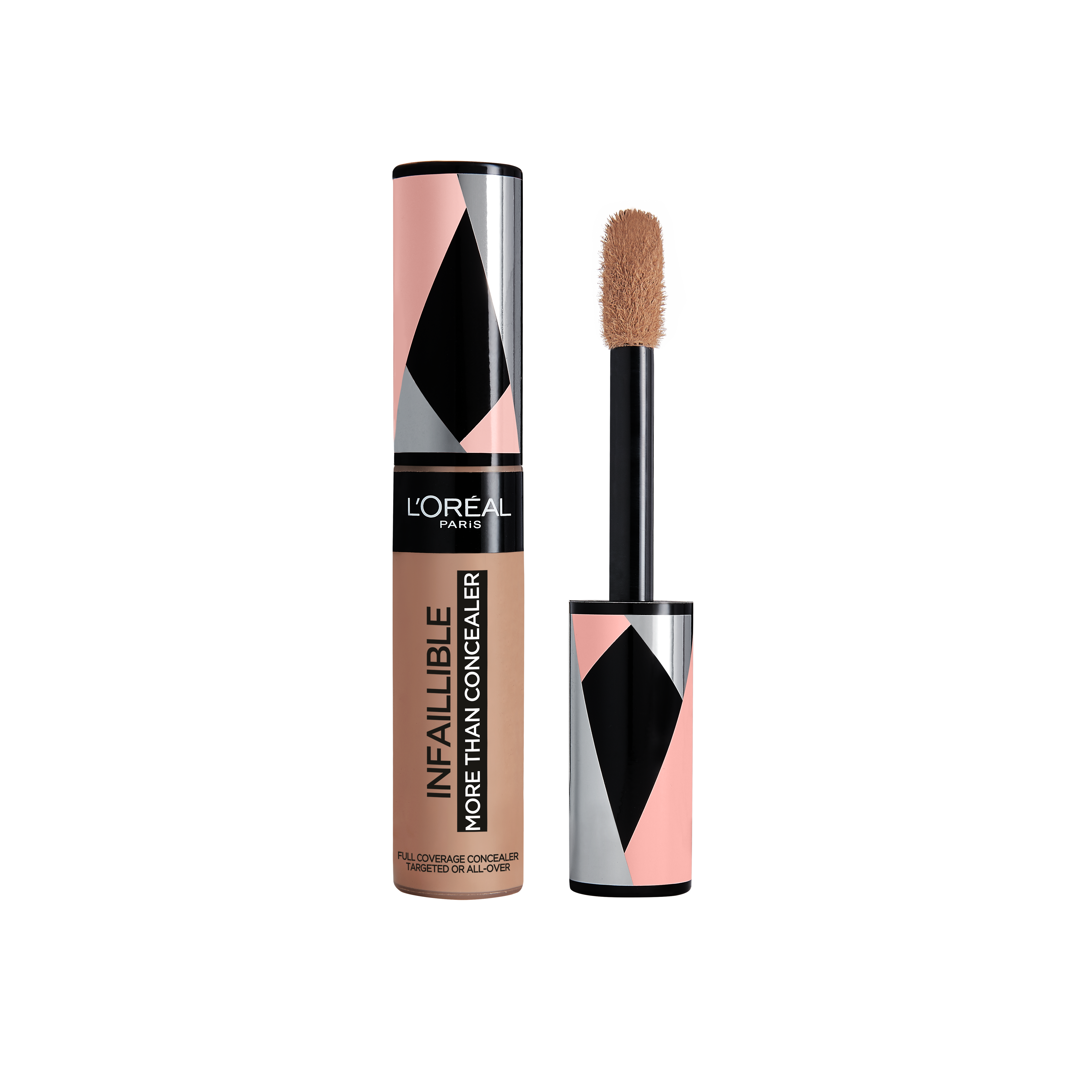 L'Oréal Make-Up Designer Infaillible More Than Concealer - 334 Walnut - Dekkende Concealer met Matte Finish - 11 ml