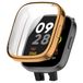 Wigento Xiaomi Redmi Watch 3 TPU horlogekast met roségouden coating