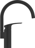 Grohe Eurosmart Keukenmengkraan - 18.3cm - hoge uitloop - matte black (mat zwart)